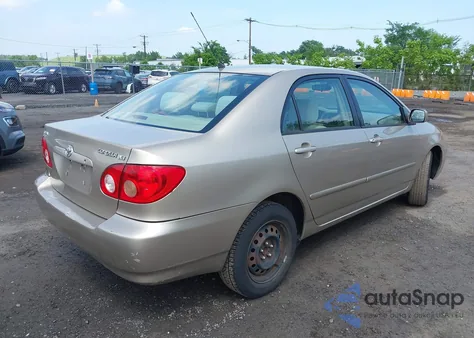 2006 Toyota Corolla Le из США, поврежденный, VIN 2T1BR32E26C613177